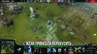 CaspeRRR and GodHunt угарают в самой долгой ( длинной) катке Dota 2