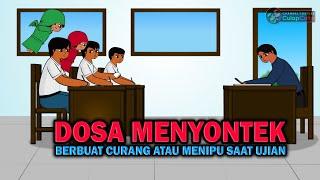 Dosa Menyontek Saat Ujian (Tidak Jujur dan Curang Dalam Mengerjakan)