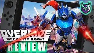 Override Mech City Brawl Switch Review-MECH BRAWLER!