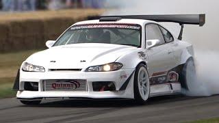 900HP 2JZ Nissan Silvia S15 | Burnouts, Rev Limiters, Turbo Sounds & Drift Show!