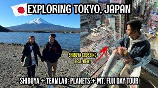 EXPLORING TOKYO JAPAN  | SHIBUYA + TEAMLAB: PLANETS + MT. FUJI + GOTEMBA PREMIUM OUTLETS [AUTUMN]