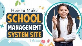 How to Make School Management System Website in WordPress | School Management Website kaise banaye