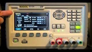 TSP #6 - Rigol DP1116A and DP1308A Programmable Power Supply Review (Part 2/6)