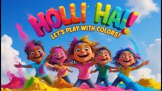  होली है! | Holi Song for Kids in Hindi | बच्चों के लिए रंगों की मस्ती 