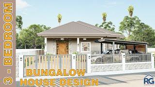 3 - Bedroom Bungalow House Design