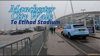 Epic Walk to Etihad Stadium: A Thrilling Manchester City Match Day!