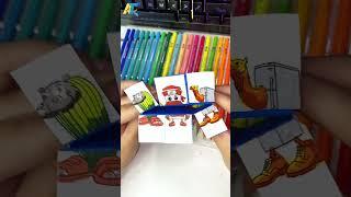 Diy Cute emojis 🟧#art #diy #papercraft #cute #thingstodo #tungtungtungsahur