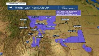 More snow Wednesday night into Thursday morning