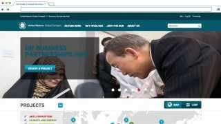 UN Global Compact Business Partnership Hub