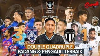 Analisis Ringkas JDT vs Terengganu Final Piala Malaysia 2023