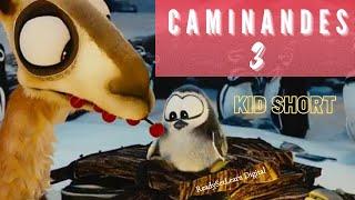 Caminandes 3 (By: Pablo Vazquez) |Shorts|Kids Short Video|For Kids|Animated Kids Film|Friendship|