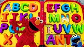 ABC Vocabulary learning words for toddlers | Learn ABC letters with Sesame Street on the go letters.