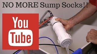 sump sock filtration is history - filter prototype in saltwater aquarium filter maintenance