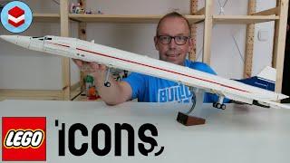 LEGO Icons 103218 Concorde Speed Build