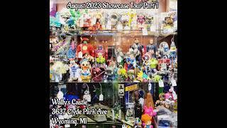 Wally's Castle Aug 2023 Showcase Tour Part 1 vintage shop in Wyoming MI