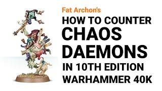 How to Beat Chaos Daemons in 10th Edition Warhammer 40k | Pariah Nexus Tactics