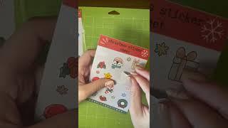 super cute new christmas sticker sheet (closeup)