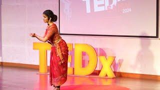 Bharatanatyam and Indian classical dance | Jasmine Kaur | TEDxSAJS Vasundhara Youth