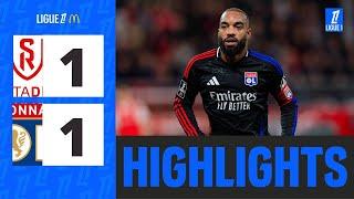 Reims vs Lyon 1-1 HIGHLIGHTS | Ligue 1 24/25 | Match Highlights