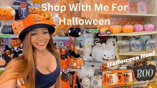 Come Halloween shopping with me 2024 | TJ Maxx Michaels and Homesense for Halloween Decor and Haul