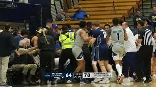 BRAWL?! Tempers flame between UC Davis and UC Santa Barbara 