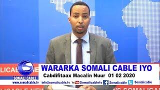 WARARKA SOMALI CABLE IYO CABDIFITAAX MACALIN NUUR 01 02 2020