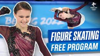 Anna Shcherbakova's #Beijing2022 free program!