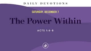 The Power Within – Daily Devotional