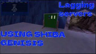 USING SHIBA GENISIS TO CRASH LOBBIES SUPER COOL | GORILLA TAG MOD MENU