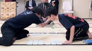 【競技かるた】第71期名人位戦 西日本予選決勝　浜野希望(七段) 対 自見壮二朗(七段)