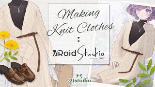 【VRoid β】Making Knit Clothes 