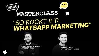 #OMR23 Masterclass: How to rock Whatsapp Marketing