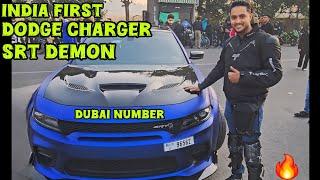 Sunday Ride | First In India | Dodge Charger SRT DEMON | @X_ONE_ABHI