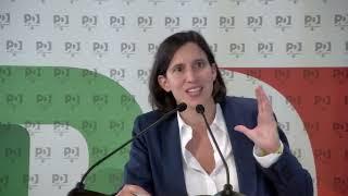 ELLY SCHLEIN INTERVIENE ALLA DIREZIONE NAZIONALE DEL PARTITO DEMOCRATICO