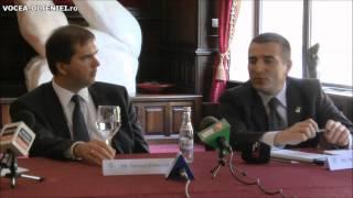 Dariusz Krawczyk, presedintele Grupului CIEH si Witold Urbanowski, Director General al USG