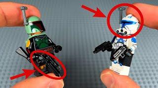 Krasses Upgrade für LEGO Star Wars Figuren  | Custom Blaster & Armprints Review!