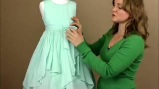 MyGirlDress.com | Dress Review: Elegant Chiffon Graduation Dress