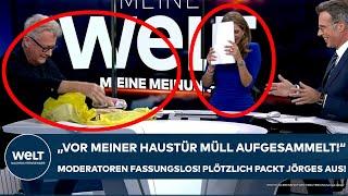 JÖRGES: "Vor meiner Haustür Müll aufgesammelt!" Und plötzlich packt er aus! Moderatoren fassungslos!