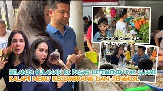 KALAP BELANJA BULANAN DI PASAR BARENG SUAMI. BONUS KENCAN | Arumi Bachsin