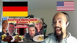 American Reacts To Alt Berliner Kiez Kneipen Das ECHTE Berliner essen Deutsche Küche | Germany Video