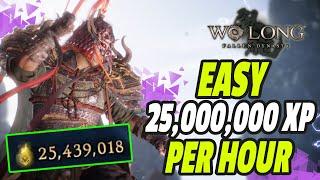 BEST XP FARM - 25 Million Per Hour - Level Up INSANELY FAST | Wo Long Fallen Dynasty