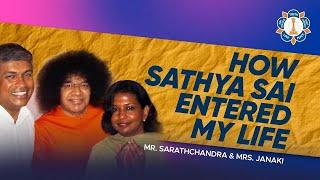 Experiencing Sathya Sai 24X7 | He Saved Me Thrice & Transformed Me | Mr. Sarathchandra & Mrs. Janaki