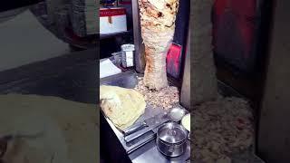 Chicken Shawarma Roll #shorts #streetfood
