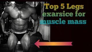 #prosenjitworkout Part:1 Top 5 leg exarcise for biggest muscle mass|prosenjit workout