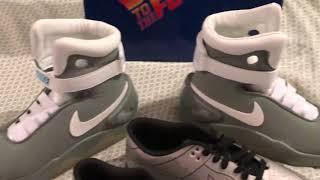 Nike DeLorean Dunk 6.0 SE DMC-12 and Converted BTTF Part 2 Nike MAGs