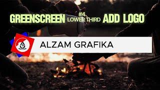 Free Green Screen Lower Third + How to Add Your Logo Tutorial