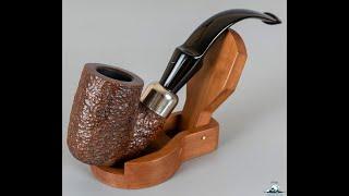 Savinelli Dry System Rusticated Full Bent Saddle Stem P-Lip (2604)