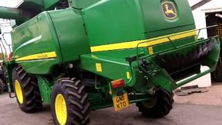 John Deere 540i hillmaster combine harvester