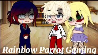  Impossible  {Meme || AU || Flash Warning || Gabenath } Rainbow Parrot Gaming