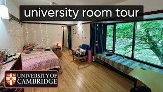 Cambridge University Room Tour  Churchill College, ensuite, large room